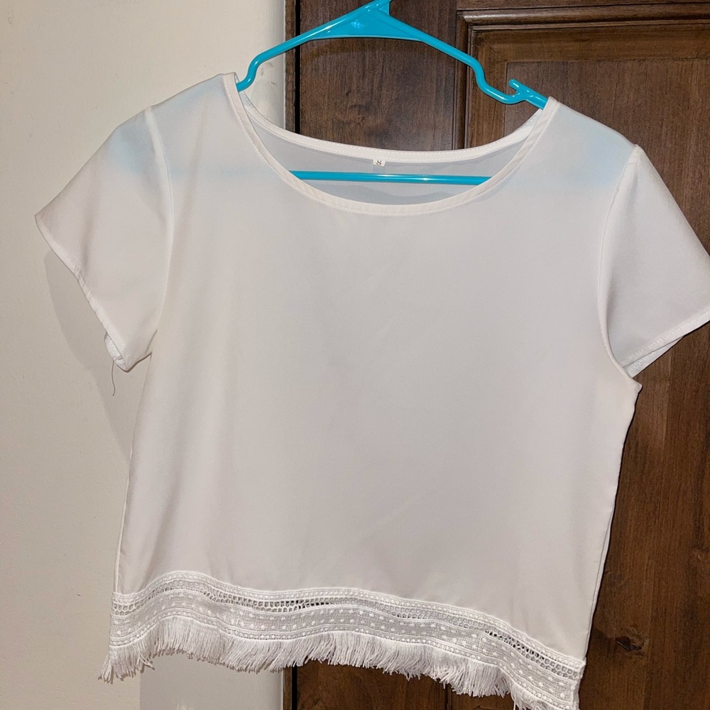 white top